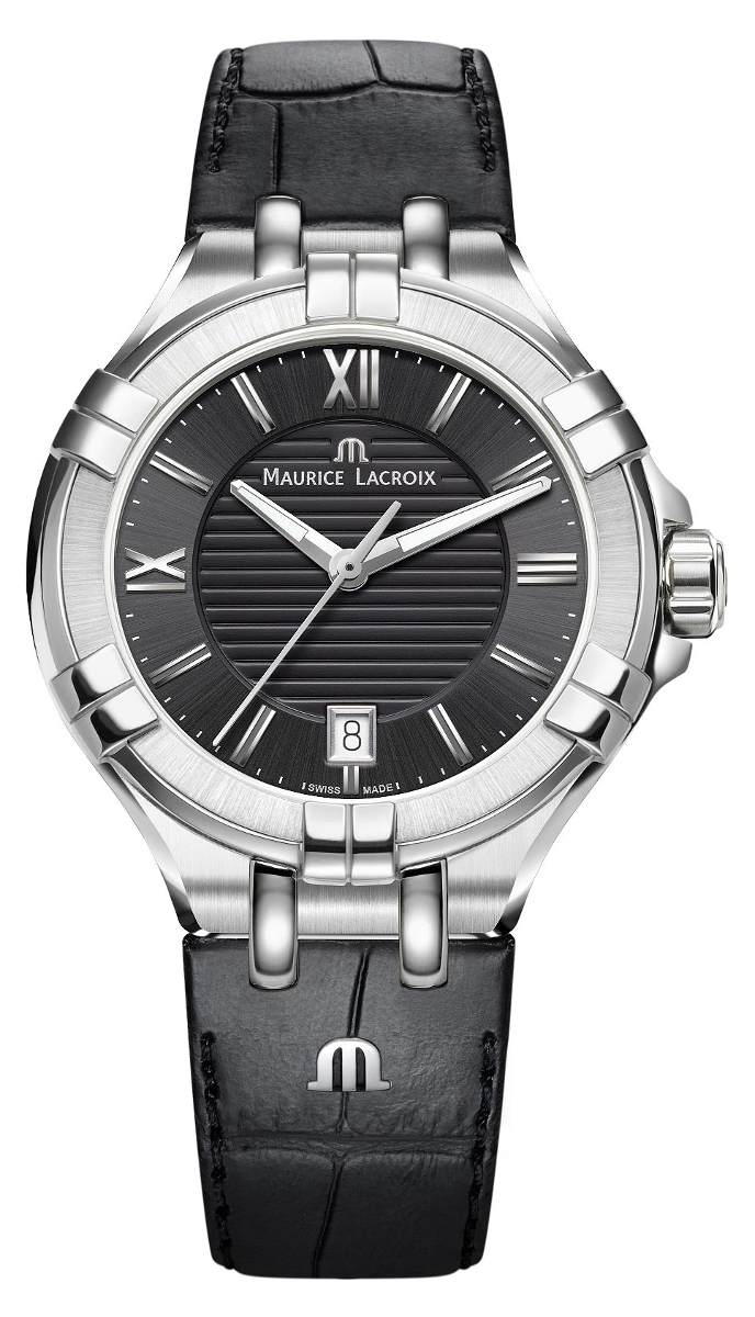 Maurice Lacroix Aikon AI1006-SS001-330-1 Maurice Lacroix Aikon AI1006-SS001-330-1Наручные часы<br>Швейцарские часы Maurice Lacroix Aikon AI1006-SS001-330-1<br><br>Пол: Женские<br>Страна-производитель: Швейцария<br>Механизм: Кварцевый<br>Материал корпуса: Сталь<br>Материал ремня/браслета: Кожа<br>Водозащита, диапазон: None<br>Стекло: Сапфировое<br>Толщина корпуса: None<br>Стиль: None