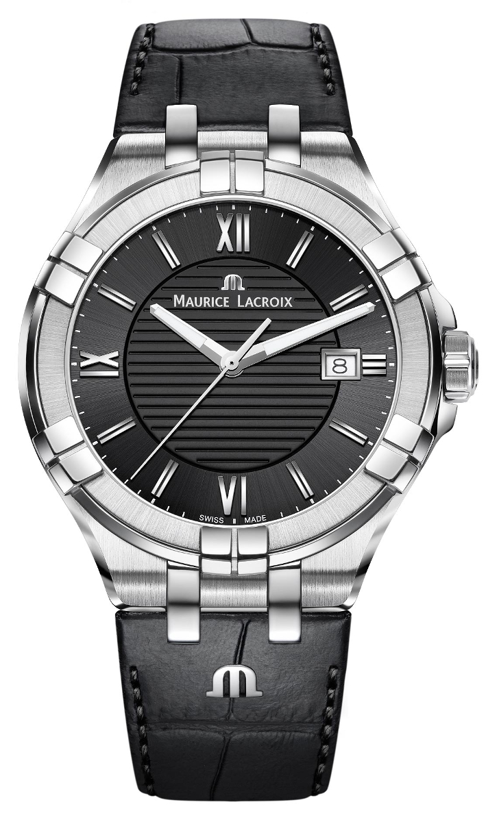 Maurice Lacroix Aikon AI1008-SS001-330-1 Maurice Lacroix Aikon AI1008-SS001-330-1Наручные часы<br>Швейцарские часы Maurice Lacroix Aikon AI1008-SS001-330-1<br><br>Пол: Мужские<br>Страна-производитель: Швейцария<br>Механизм: Кварцевый<br>Материал корпуса: Сталь<br>Материал ремня/браслета: Кожа<br>Водозащита, диапазон: None<br>Стекло: Сапфировое<br>Толщина корпуса: None<br>Стиль: None