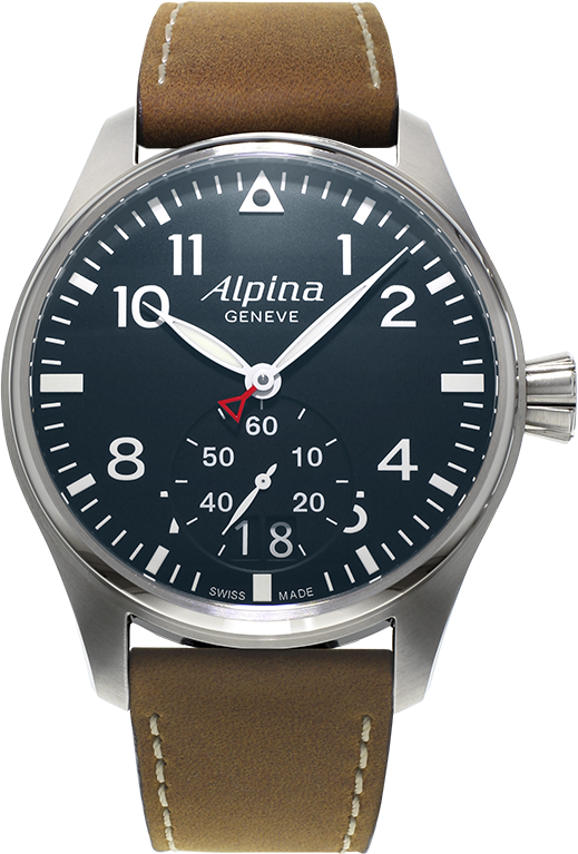 Alpina Startimer Pilot AL-280N4S6 Alpina Startimer Pilot AL-280N4S6Наручные часы<br>Швейцарские часы Alpina Startimer Pilot AL-280N4S6<br><br>Пол: Мужские<br>Страна-производитель: Швейцария<br>Механизм: Кварцевый<br>Материал корпуса: Сталь<br>Материал ремня/браслета: Кожа<br>Водозащита, диапазон: None<br>Стекло: Сапфировое<br>Толщина корпуса: None<br>Стиль: None