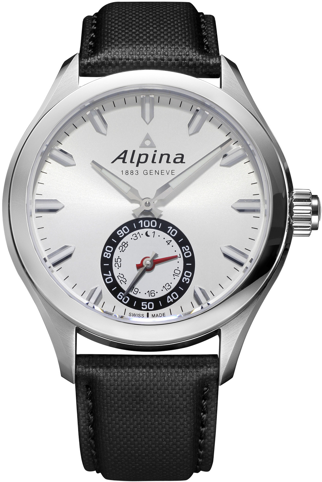 Alpina Horological Smartwatch AL-285S5AQ6 Alpina Horological Smartwatch AL-285S5AQ6Наручные часы<br>Швейцарские смарт часы Alpina Horological Smartwatch AL-285S5AQ6<br><br>Пол: Мужские<br>Страна-производитель: Швейцария<br>Механизм: Кварцевый<br>Материал корпуса: Сталь<br>Материал ремня/браслета: Кожа<br>Водозащита, диапазон: None<br>Стекло: Сапфировое<br>Толщина корпуса: None<br>Стиль: None