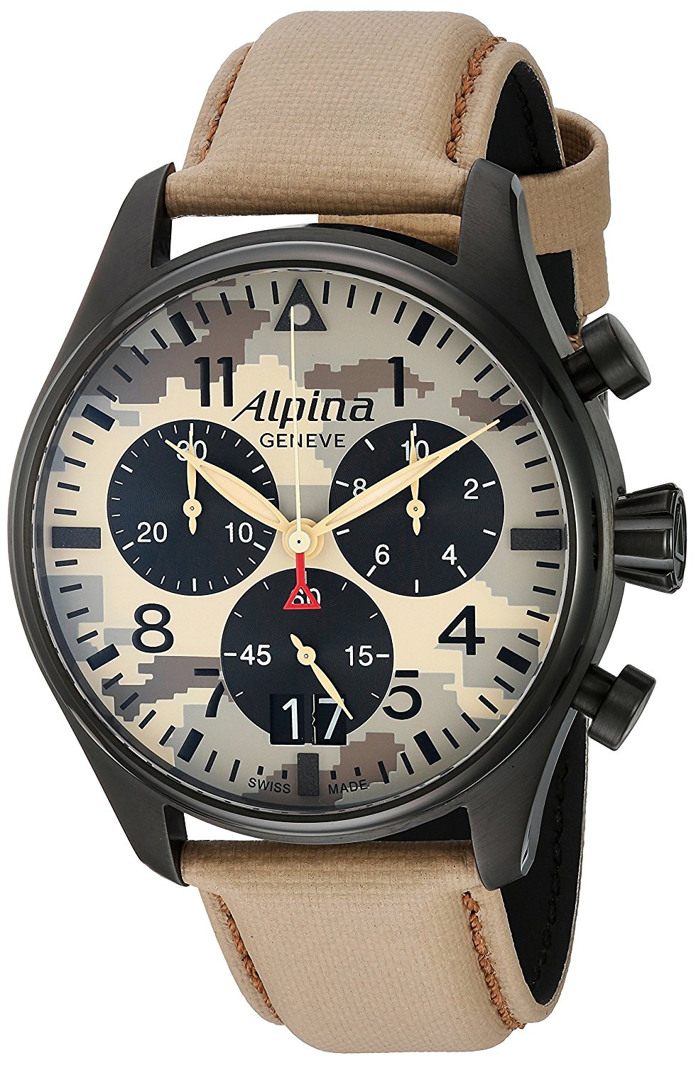 Alpina Startimer Pilot Chronograph AL-372MLY4FBS6 Alpina Startimer Pilot Chronograph AL-372MLY4FBS6Наручные часы<br>Швейцарские часы Alpina Startimer Pilot Chronograph AL-372MLY4FBS6<br><br>Пол: Мужские<br>Страна-производитель: Швейцария<br>Механизм: Кварцевый<br>Материал корпуса: Сталь<br>Материал ремня/браслета: Кожа<br>Водозащита, диапазон: None<br>Стекло: Сапфировое<br>Толщина корпуса: None<br>Стиль: None