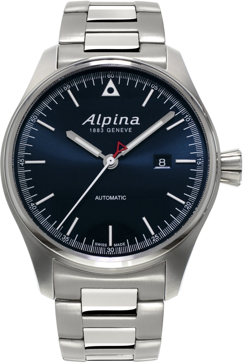 Alpina AL-525N4S6B Alpina AL-525N4S6BНаручные часы<br>Швейцарские часы Alpina Startimer Pilot 44 mm AL-525N4S6B<br><br>Пол: Мужские<br>Страна-производитель: Швейцария<br>Механизм: Механический<br>Материал корпуса: Сталь<br>Материал ремня/браслета: Сталь<br>Водозащита, диапазон: 20 - 100 м<br>Стекло: Сапфировое<br>Толщина корпуса: None<br>Стиль: Классика