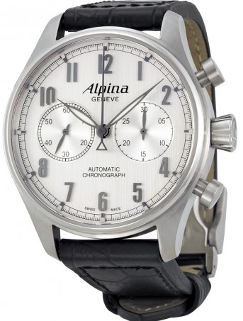 Alpina AL-860SC4S6 Alpina AL-860SC4S6Наручные часы<br>Швейцарские часы Alpina Startimer Classics Chronograph AL-860SC4S6<br><br>Пол: Мужские<br>Страна-производитель: Швейцария<br>Механизм: Механический<br>Материал корпуса: Сталь<br>Материал ремня/браслета: Кожа<br>Водозащита, диапазон: 20 - 100 м<br>Стекло: Сапфировое<br>Толщина корпуса: None<br>Стиль: Классика