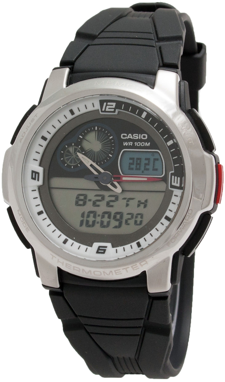 Casio AQF-102W-7B Casio AQF-102W-7BНаручные часы<br>Японские часы Casio AQF-102W-7B<br><br>Пол: Мужские<br>Страна-производитель: Япония<br>Механизм: Кварцевый<br>Материал корпуса: Сталь<br>Материал ремня/браслета: Пластик<br>Водозащита, диапазон: None<br>Стекло: Пластиковое<br>Толщина корпуса: 14.1 мм<br>Стиль: None