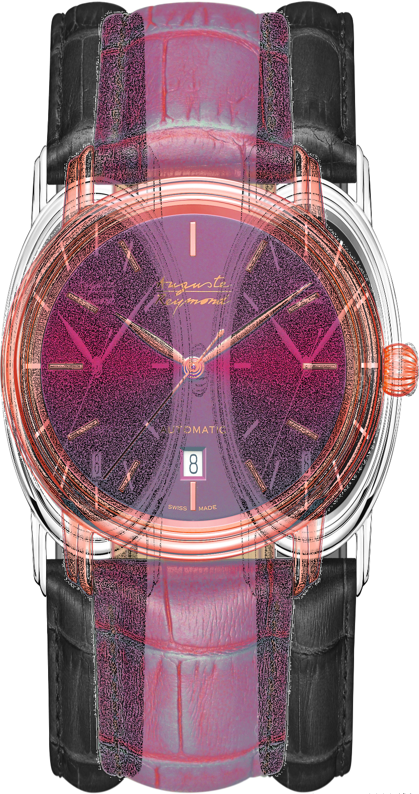 Auguste Reymond AR66E0.5.810.8 Auguste Reymond AR66E0.5.810.8Наручные часы<br>Швейцарские часы Auguste Reymond Elegance AR66E0.5.810.8<br><br>Пол: Мужские<br>Страна-производитель: Швейцария<br>Механизм: Механический<br>Материал корпуса: Сталь<br>Материал ремня/браслета: Кожа<br>Водозащита, диапазон: 20 - 100 м<br>Стекло: Сапфировое<br>Толщина корпуса: 9,4 мм<br>Стиль: Классика