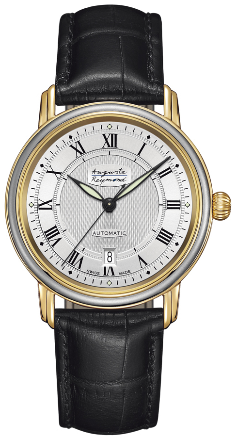 Auguste Reymond Elegance AR66E1.3.560.2 Auguste Reymond Elegance AR66E1.3.560.2Наручные часы<br>Швейцарские часы Auguste Reymond Elegance AR66E1.3.560.2<br><br>Пол: Мужские<br>Страна-производитель: Швейцария<br>Механизм: Механический<br>Материал корпуса: Сталь<br>Материал ремня/браслета: Кожа<br>Водозащита, диапазон: None<br>Стекло: Сапфировое<br>Толщина корпуса: 9 мм<br>Стиль: None