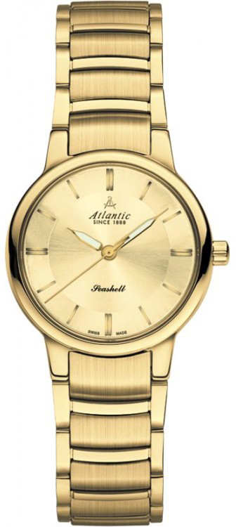 Atlantic Seashell 26355.45.31 Atlantic Seashell 26355.45.31Наручные часы<br>Швейцарские часы Atlantic Seashell 26355.45.31<br><br>Пол: Женские<br>Страна-производитель: Швейцария<br>Механизм: Кварцевый<br>Материал корпуса: Сталь<br>Материал ремня/браслета: Сталь<br>Водозащита, диапазон: 20 - 100 м<br>Стекло: Сапфировое<br>Толщина корпуса: 7 мм<br>Стиль: Классика