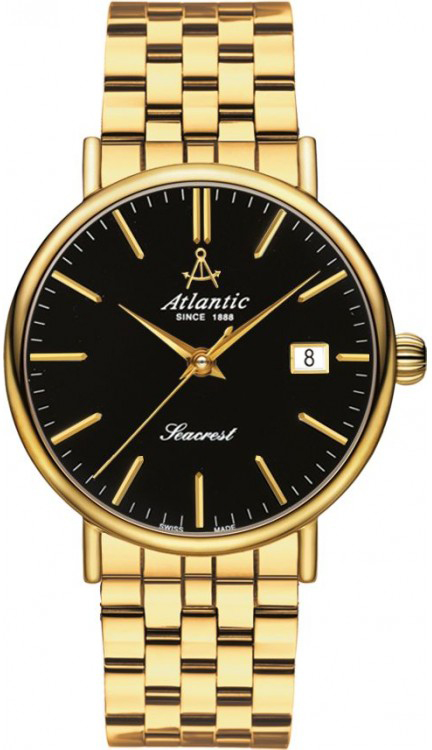 Atlantic Seacrest 50356.45.61 Atlantic Seacrest 50356.45.61Наручные часы<br>Швейцарские часы Atlantic Seacrest 50356.45.61<br><br>Пол: Мужские<br>Страна-производитель: Швейцария<br>Механизм: Кварцевый<br>Материал корпуса: Сталь<br>Материал ремня/браслета: Сталь<br>Водозащита, диапазон: 20 - 100 м<br>Стекло: Сапфировое<br>Толщина корпуса: 7 мм<br>Стиль: Классика
