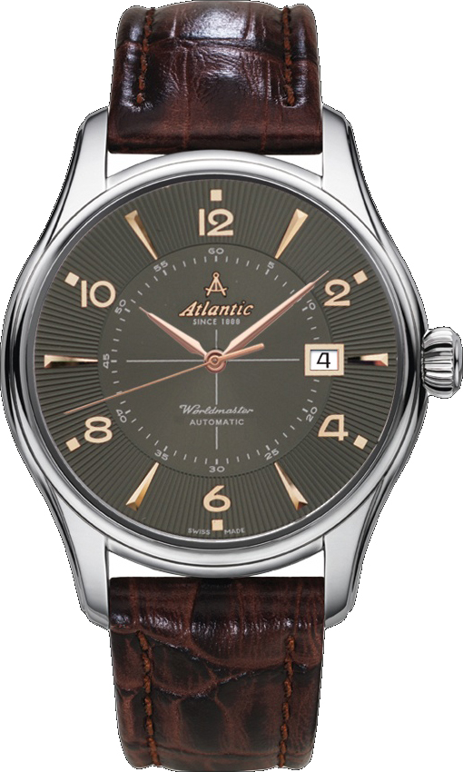 Atlantic Worldmaster 52752.41.45R Atlantic Worldmaster 52752.41.45RНаручные часы<br>Швейцарские часы Atlantic Worldmaster 52752.41.45R<br><br>Пол: Мужские<br>Страна-производитель: Швейцария<br>Механизм: Механический<br>Материал корпуса: Сталь<br>Материал ремня/браслета: Кожа<br>Водозащита, диапазон: 20 - 100 м<br>Стекло: Сапфировое<br>Толщина корпуса: None<br>Стиль: Классика