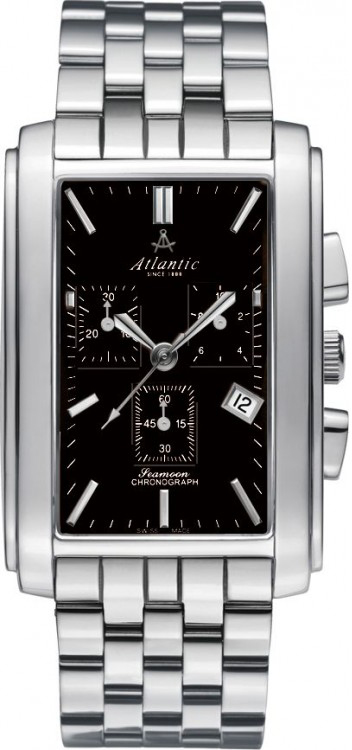 Atlantic Seamoon 67445.41.61 Atlantic Seamoon 67445.41.61Наручные часы<br>Швейцарские часы Atlantic Seamoon 67445.41.61<br><br>Пол: Мужские<br>Страна-производитель: Швейцария<br>Механизм: Кварцевый<br>Материал корпуса: Сталь<br>Материал ремня/браслета: Сталь<br>Водозащита, диапазон: 20 - 100 м<br>Стекло: Сапфировое<br>Толщина корпуса: None<br>Стиль: Классика