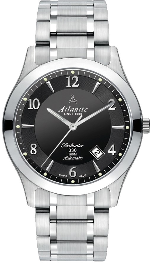 Atlantic Seahunter 71765.41.65 Atlantic Seahunter 71765.41.65Наручные часы<br>Швейцарские часы Atlantic Seahunter 71765.41.65<br><br>Пол: Мужские<br>Страна-производитель: Швейцария<br>Механизм: Механический<br>Материал корпуса: Сталь<br>Материал ремня/браслета: Сталь<br>Водозащита, диапазон: 100 - 150 м<br>Стекло: Сапфировое<br>Толщина корпуса: None<br>Стиль: Классика