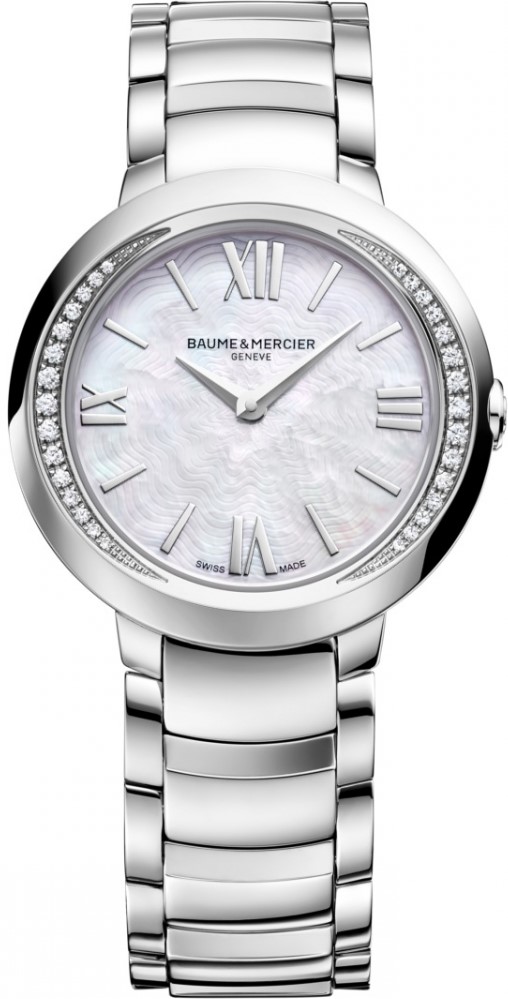 Baume&Mercier Promesse MOA10160 Baume&Mercier Promesse MOA10160Наручные часы<br>Швейцарские часы Baume&Mercier Promesse MOA10160<br><br>Пол: Женские<br>Страна-производитель: Швейцария<br>Механизм: Кварцевый<br>Материал корпуса: Сталь<br>Материал ремня/браслета: Сталь<br>Водозащита, диапазон: None<br>Стекло: Сапфировое<br>Толщина корпуса: None<br>Стиль: Классика