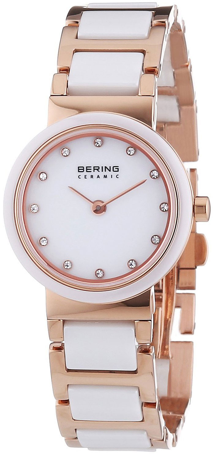 Bering Ceramic 10725-766 Bering Ceramic 10725-766Наручные часы<br>Датские часы Bering Ceramic 10725-766<br><br>Пол: Женские<br>Страна-производитель: Дания<br>Механизм: Кварцевый<br>Материал корпуса: Сталь<br>Материал ремня/браслета: Сталь+керамика<br>Водозащита, диапазон: 20 - 100 м<br>Стекло: Сапфировое<br>Толщина корпуса: 6 мм<br>Стиль: Классика