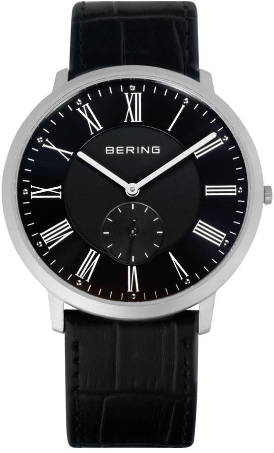Bering Classic 11139-408 Bering Classic 11139-408Наручные часы<br>Датские часы Bering Classic 11139-408<br><br>Пол: Мужские<br>Страна-производитель: Дания<br>Механизм: Кварцевый<br>Материал корпуса: Сталь<br>Материал ремня/браслета: Кожа<br>Водозащита, диапазон: 20 - 100 м<br>Стекло: Сапфировое<br>Толщина корпуса: None<br>Стиль: Классика