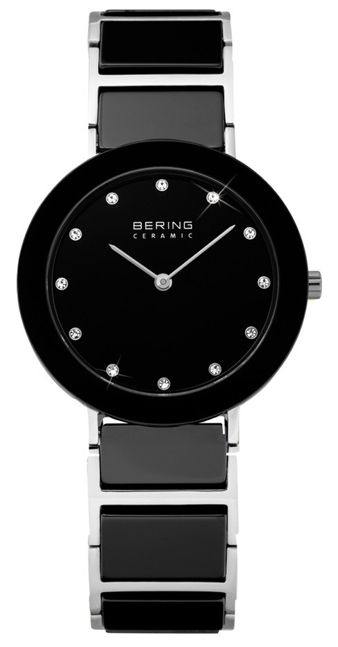 Bering Ceramic 11429-742 Bering Ceramic 11429-742Наручные часы<br>Швейцарские часы Bering Ceramic 11429-742Модель входит в коллекцию Ceramic. Это великолепные Женские часы. Материал корпуса часов — Сталь+керамика. Браслет — Сталь+керамика. Циферблат часов защищает Сапфировое стекло. Часы этой модели обладают водозащитой 50 м. Основной цвет циферблата Черный. Циферблат содержит часы, минуты. Корпус часов в диаметре 29мм.<br><br>Пол: Женские<br>Страна-производитель: None<br>Механизм: Кварцевый<br>Материал корпуса: Сталь+керамика<br>Материал ремня/браслета: Сталь+керамика<br>Водозащита, диапазон: None<br>Стекло: Сапфировое<br>Толщина корпуса: 6<br>Стиль: Классика