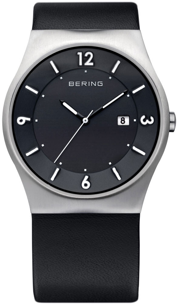 Bering Solar 14440-402 Bering Solar 14440-402Наручные часы<br>Датские часы Bering Solar 14440-402<br><br>Пол: Мужские<br>Страна-производитель: Дания<br>Механизм: Кварцевый<br>Материал корпуса: Сталь<br>Материал ремня/браслета: Кожа<br>Водозащита, диапазон: 20 - 100 м<br>Стекло: Сапфировое<br>Толщина корпуса: 9 мм<br>Стиль: Классика