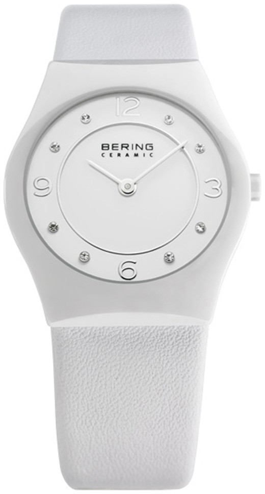 Bering Ceramic 32030-654 Bering Ceramic 32030-654Наручные часы<br>Датские часы Bering Ceramic 32030-654<br><br>Пол: Женские<br>Страна-производитель: Дания<br>Механизм: Кварцевый<br>Материал корпуса: Керамика<br>Материал ремня/браслета: Кожа<br>Водозащита, диапазон: 20 - 100 м<br>Стекло: Сапфировое<br>Толщина корпуса: None<br>Стиль: Классика