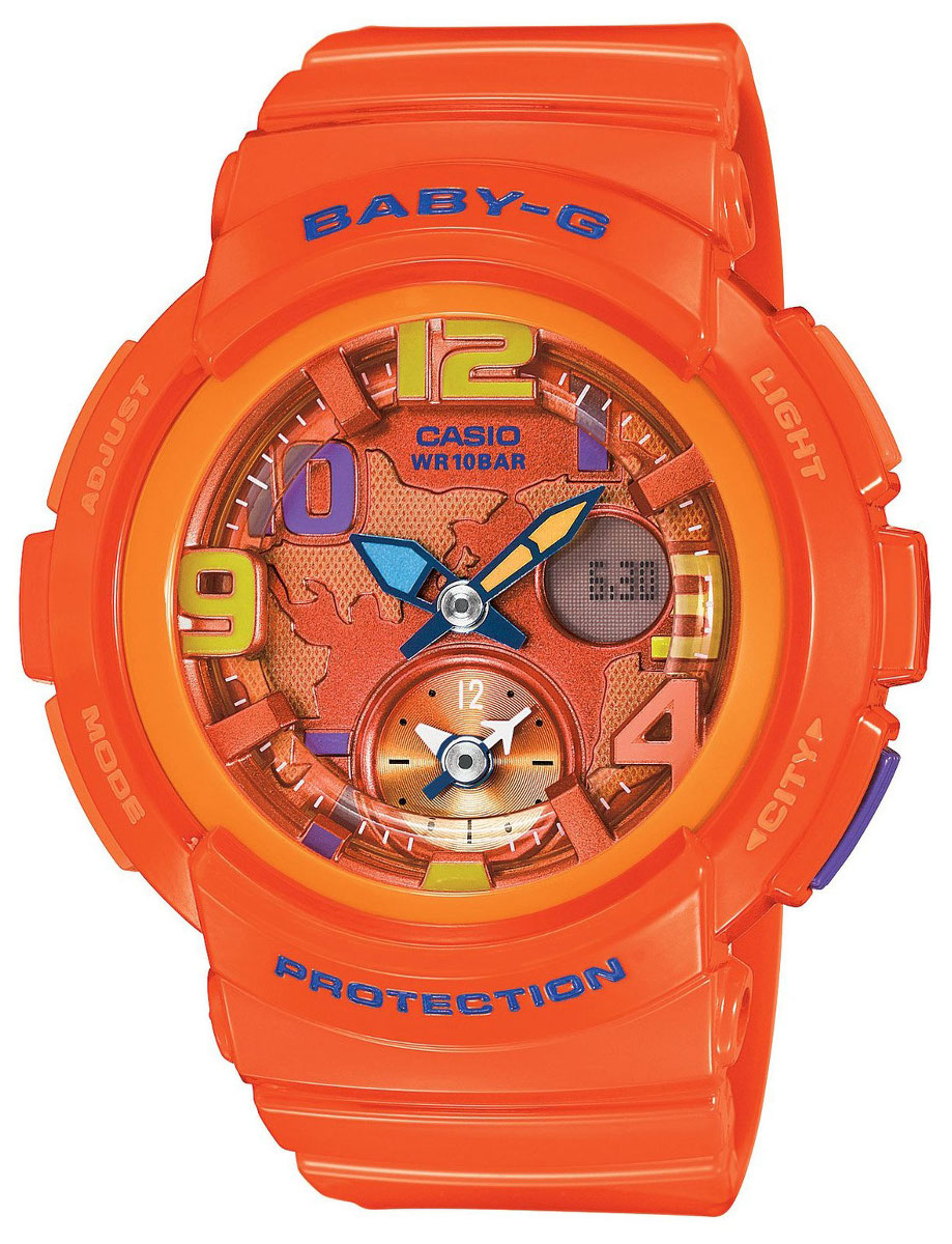Casio Baby-G BGA-190-4B Casio Baby-G BGA-190-4BНаручные часы<br>Японские часы Casio Baby-G BGA-190-4B<br><br>Пол: Женские<br>Страна-производитель: Япония<br>Механизм: Кварцевый<br>Материал корпуса: Пластик<br>Материал ремня/браслета: Каучук<br>Водозащита, диапазон: None<br>Стекло: Минеральное<br>Толщина корпуса: 15,5 мм<br>Стиль: None