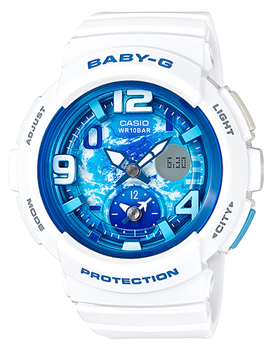 Casio Baby-G BGA-190GL-7B Casio Baby-G BGA-190GL-7BНаручные часы<br>Японские часы Casio Baby-G BGA-190GL-7B<br><br>Пол: Женские<br>Страна-производитель: Япония<br>Механизм: Кварцевый<br>Материал корпуса: Пластик<br>Материал ремня/браслета: Каучук<br>Водозащита, диапазон: None<br>Стекло: Минеральное<br>Толщина корпуса: 15,5 мм<br>Стиль: None