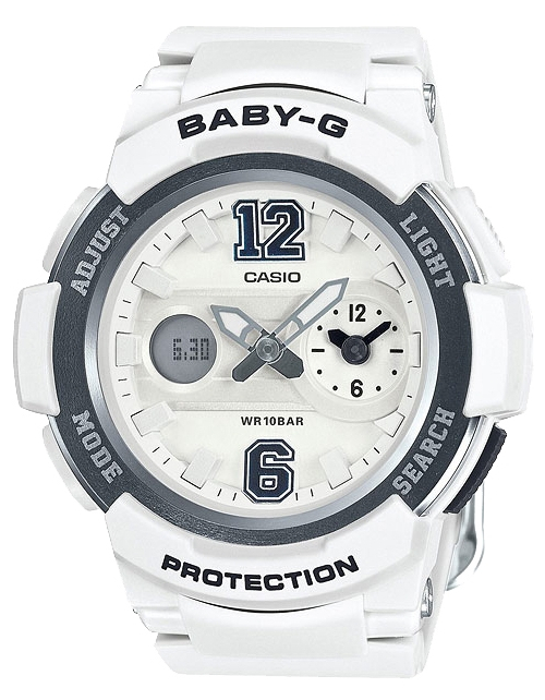 Casio Baby-G BGA-210-7B1 Casio Baby-G BGA-210-7B1Наручные часы<br>Японские часы Casio Baby-G BGA-210-7B1<br><br>Пол: Женские<br>Страна-производитель: Япония<br>Механизм: Кварцевый<br>Материал корпуса: Пластик<br>Материал ремня/браслета: Каучук<br>Водозащита, диапазон: None<br>Стекло: Минеральное<br>Толщина корпуса: 14,9 мм<br>Стиль: None