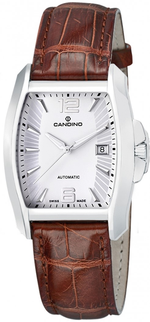 Candino Tradition C4305/E Candino Tradition C4305/EНаручные часы<br>Швейцарские часы Candino Tradition C4305/EЧасы входят в модельный ряд коллекции Tradition. Это мужские часы. Материал корпуса часов — сталь. В этих часах используется сапфировое стекло. Часы выдерживают давление на глубине 50 м.<br><br>Пол: Мужские<br>Страна-производитель: Швейцария<br>Механизм: Механический<br>Материал корпуса: Сталь<br>Материал ремня/браслета: Кожа<br>Водозащита, диапазон: 20 - 100 м<br>Стекло: Сапфировое<br>Толщина корпуса: None<br>Стиль: None