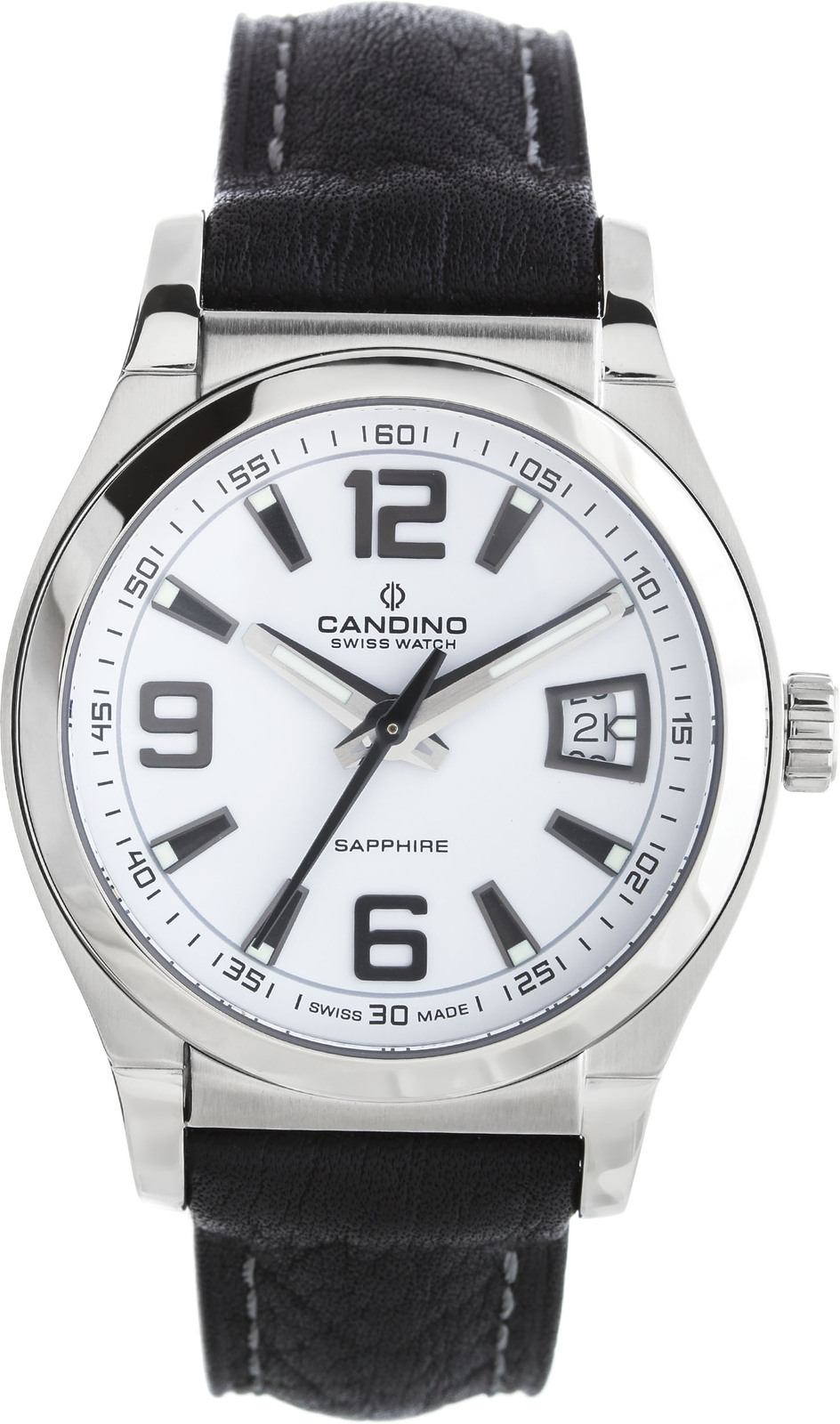 Candino Casual C4439/7 Candino Casual C4439/7Наручные часы<br>Швейцарские часы Candino Casual C4439/7<br><br>Пол: Мужские<br>Страна-производитель: Швейцария<br>Механизм: Кварцевый<br>Материал корпуса: Сталь<br>Материал ремня/браслета: Кожа<br>Водозащита, диапазон: 100 - 150 м<br>Стекло: Сапфировое<br>Толщина корпуса: None<br>Стиль: Классика