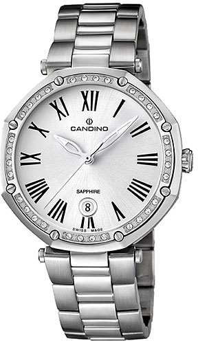 Candino Classic C4525/2 Candino Classic C4525/2Наручные часы<br>Швейцарские часы Candino Classic C4525/2<br><br>Пол: Женские<br>Страна-производитель: Швейцария<br>Механизм: Кварцевый<br>Материал корпуса: Сталь<br>Материал ремня/браслета: Сталь<br>Водозащита, диапазон: None<br>Стекло: Сапфировое<br>Толщина корпуса: None<br>Стиль: None