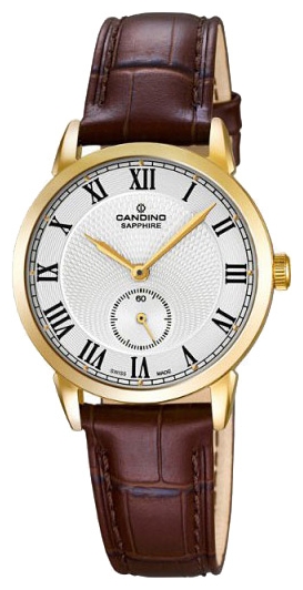 Candino C4594/2 Candino C4594/2Наручные часы<br>Швейцарские часы Candino Classic C4594/2<br><br>Пол: Женские<br>Страна-производитель: Швейцария<br>Механизм: Кварцевый<br>Материал корпуса: Сталь + PVD<br>Материал ремня/браслета: Кожа<br>Водозащита, диапазон: 30 - 60 м<br>Стекло: Сапфировое<br>Толщина корпуса: None<br>Стиль: Классика