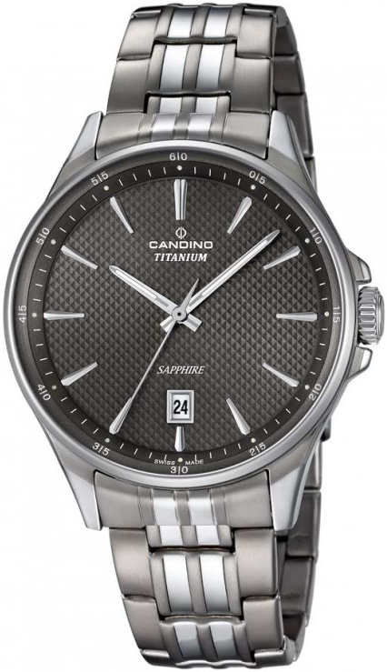 Candino Titanium C4606/3 Candino Titanium C4606/3Наручные часы<br>Швейцарские часы Candino Titanium C4606/3<br><br>Пол: Мужские<br>Страна-производитель: Швейцария<br>Механизм: Кварцевый<br>Материал корпуса: Титан<br>Материал ремня/браслета: Титан<br>Водозащита, диапазон: None<br>Стекло: Сапфировое<br>Толщина корпуса: None<br>Стиль: None
