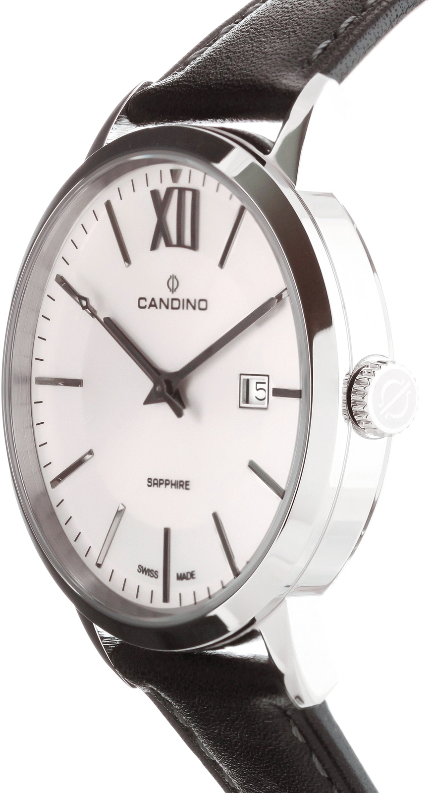 Candino Classic C4618/3 Candino Classic C4618/3Наручные часы<br>Швейцарские часы Candino Classic C4618/3<br><br>Пол: Мужские<br>Страна-производитель: Швейцария<br>Механизм: Кварцевый<br>Материал корпуса: Сталь<br>Материал ремня/браслета: Кожа<br>Водозащита, диапазон: None<br>Стекло: Сапфировое<br>Толщина корпуса: None<br>Стиль: None