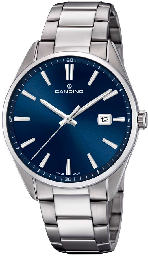 Candino Classic C4621/3 Candino Classic C4621/3Наручные часы<br>Швейцарские часы Candino Classic C4621/3<br><br>Пол: Мужские<br>Страна-производитель: Швейцария<br>Механизм: Кварцевый<br>Материал корпуса: Сталь<br>Материал ремня/браслета: Сталь<br>Водозащита, диапазон: None<br>Стекло: Минеральное<br>Толщина корпуса: None<br>Стиль: None