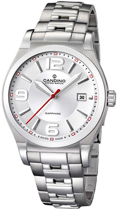 Candino Casual C4440/3 Candino Casual C4440/3Наручные часы<br>Швейцарские часы Candino Casual C4440/3<br><br>Пол: Мужские<br>Страна-производитель: Швейцария<br>Механизм: Кварцевый<br>Материал корпуса: Сталь<br>Материал ремня/браслета: Сталь<br>Водозащита, диапазон: 100 - 150 м<br>Стекло: Сапфировое<br>Толщина корпуса: None<br>Стиль: Классика