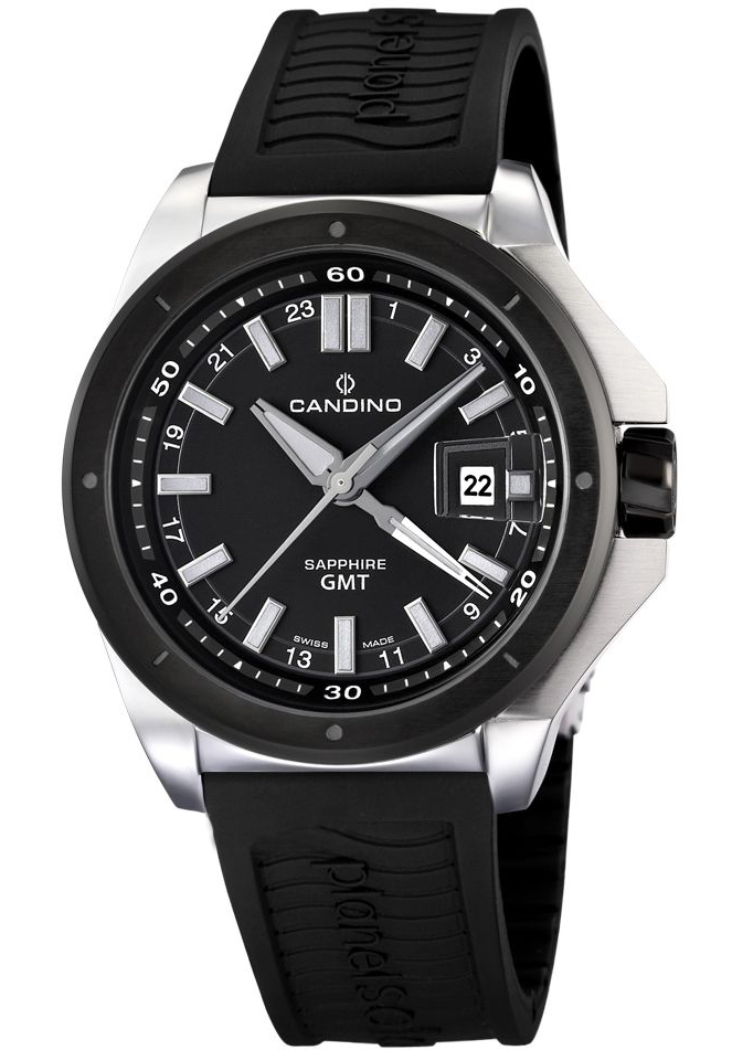 Candino Sportive C4473/3 Candino Sportive C4473/3Наручные часы<br>Швейцарские часы Candino Sportive C4473/3<br><br>Пол: Мужские<br>Страна-производитель: Швейцария<br>Механизм: Кварцевый<br>Материал корпуса: Сталь<br>Материал ремня/браслета: Каучук<br>Водозащита, диапазон: 100 - 150 м<br>Стекло: Сапфировое<br>Толщина корпуса: None<br>Стиль: Спорт