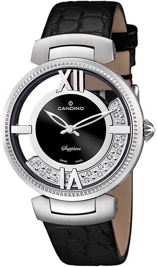 Candino Elegance C4530/2 Candino Elegance C4530/2Наручные часы<br>Швейцарские часы Candino Elegance C4530/2<br><br>Пол: Женские<br>Страна-производитель: Швейцария<br>Механизм: Кварцевый<br>Материал корпуса: Сталь<br>Материал ремня/браслета: Кожа<br>Водозащита, диапазон: 20 - 100 м<br>Стекло: Сапфировое<br>Толщина корпуса: 9 мм<br>Стиль: Мода