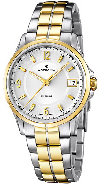 Candino Elegance C4534/1 Candino Elegance C4534/1Наручные часы<br>Швейцарские часы Candino Elegance C4534/1<br><br>Пол: Женские<br>Страна-производитель: Швейцария<br>Механизм: Кварцевый<br>Материал корпуса: Сталь<br>Материал ремня/браслета: Сталь<br>Водозащита, диапазон: 20 - 100 м<br>Стекло: Сапфировое<br>Толщина корпуса: 8 мм<br>Стиль: Классика