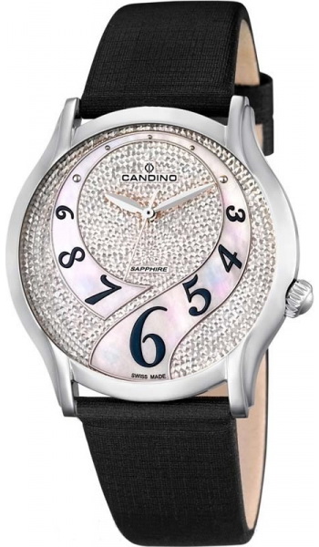 Candino Elegance C4551/2 Candino Elegance C4551/2Наручные часы<br>Швейцарские часы Candino Elegance C4551/2<br><br>Пол: Женские<br>Страна-производитель: Швейцария<br>Механизм: Кварцевый<br>Материал корпуса: Сталь<br>Материал ремня/браслета: Текстиль<br>Водозащита, диапазон: 20 - 100 м<br>Стекло: Сапфировое<br>Толщина корпуса: 7 мм<br>Стиль: Мода