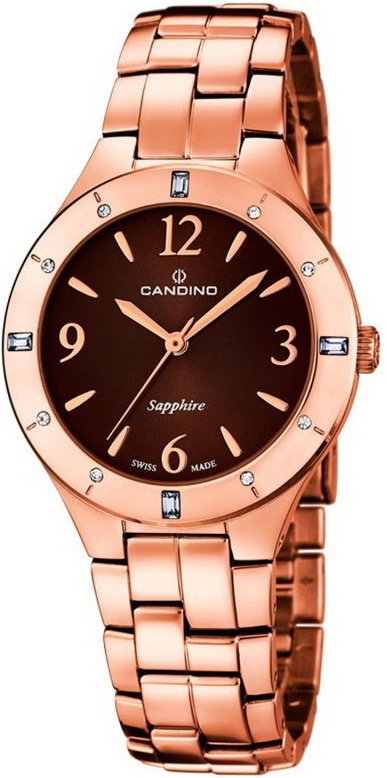 Candino Elegance C4573/2 Candino Elegance C4573/2Наручные часы<br>Швейцарские часы Candino Elegance C4573/2<br><br>Пол: Женские<br>Страна-производитель: Швейцария<br>Механизм: Кварцевый<br>Материал корпуса: Сталь<br>Материал ремня/браслета: Сталь<br>Водозащита, диапазон: 20 - 100 м<br>Стекло: Сапфировое<br>Толщина корпуса: 8 мм<br>Стиль: Классика