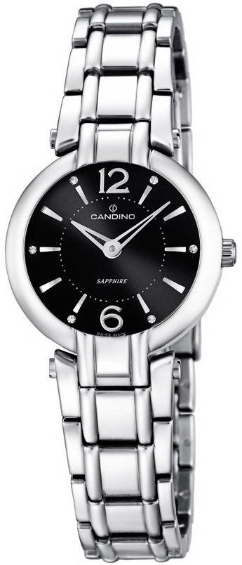 Candino Elegance C4574/2 Candino Elegance C4574/2Наручные часы<br>Швейцарские часы Candino Elegance C4574/2<br><br>Пол: Женские<br>Страна-производитель: Швейцария<br>Механизм: Кварцевый<br>Материал корпуса: Сталь<br>Материал ремня/браслета: Сталь<br>Водозащита, диапазон: 20 - 100 м<br>Стекло: Сапфировое<br>Толщина корпуса: 6 мм<br>Стиль: Классика