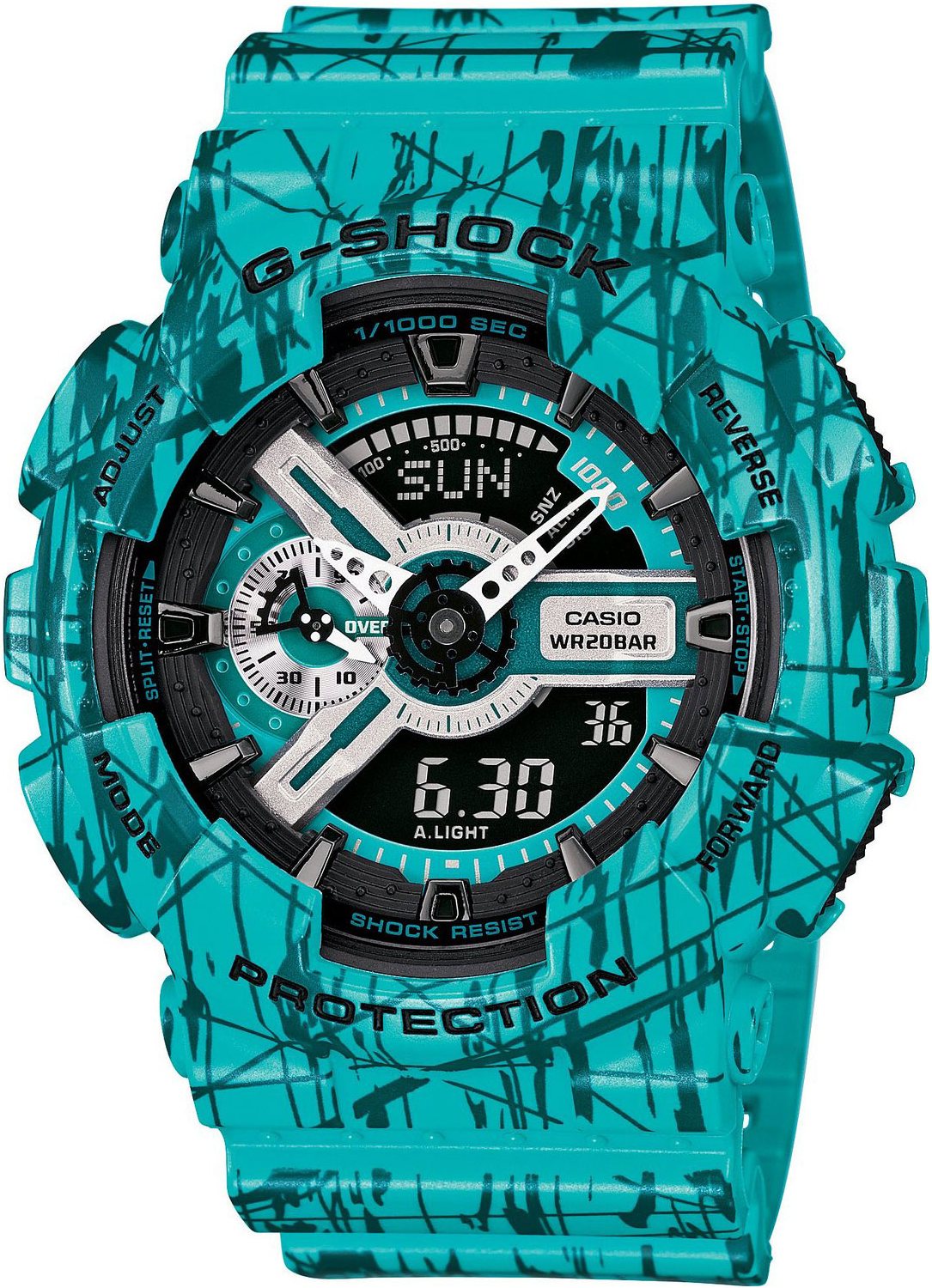 Casio G-shock G-Classic GA-110SL-3A Casio G-shock G-Classic GA-110SL-3AНаручные часы<br>Японские часы Casio G-shock G-Classic GA-110SL-3A<br><br>Пол: Мужские<br>Страна-производитель: Япония<br>Механизм: Кварцевый<br>Материал корпуса: Пластик<br>Материал ремня/браслета: Каучук<br>Водозащита, диапазон: 200 - 800 м<br>Стекло: Минеральное<br>Толщина корпуса: None<br>Стиль: Спорт