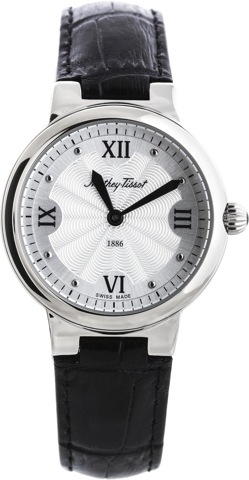 Mathey-Tissot Le Blanc D138ALS Mathey-Tissot Le Blanc D138ALSНаручные часы<br><br><br>Пол: Женские<br>Страна-производитель: Швейцария<br>Механизм: Кварцевый<br>Материал корпуса: Сталь<br>Материал ремня/браслета: Кожа<br>Водозащита, диапазон: None<br>Стекло: Сапфировое<br>Толщина корпуса: None<br>Стиль: None