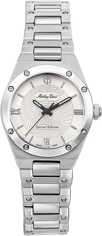 Mathey-Tissot Elisir D680SE Mathey-Tissot Elisir D680SEНаручные часы<br><br><br>Пол: Женские<br>Страна-производитель: Швейцария<br>Механизм: Кварцевый<br>Материал корпуса: Сталь<br>Материал ремня/браслета: Сталь<br>Водозащита, диапазон: None<br>Стекло: Сапфировое<br>Толщина корпуса: None<br>Стиль: None