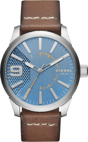 Diesel Rasp DZ1804 Diesel Rasp DZ1804Наручные часы<br>Итальянские часы Diesel Rasp DZ1804<br><br>Пол: Мужские<br>Страна-производитель: Италия<br>Механизм: Кварцевый<br>Материал корпуса: Сталь<br>Материал ремня/браслета: Кожа<br>Водозащита, диапазон: None<br>Стекло: Минеральное<br>Толщина корпуса: 10 мм<br>Стиль: None