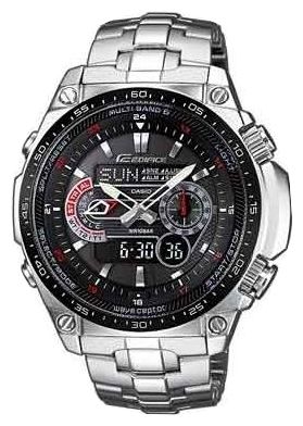 Casio Edifice ECW-M300EDB-1A Casio Edifice ECW-M300EDB-1AНаручные часы<br>Японские часы Casio Edifice ECW-M300EDB-1A<br><br>Пол: Мужские<br>Страна-производитель: Япония<br>Механизм: Кварцевый<br>Материал корпуса: Сталь<br>Материал ремня/браслета: Сталь<br>Водозащита, диапазон: None<br>Стекло: Минеральное<br>Толщина корпуса: 13,3 мм<br>Стиль: None