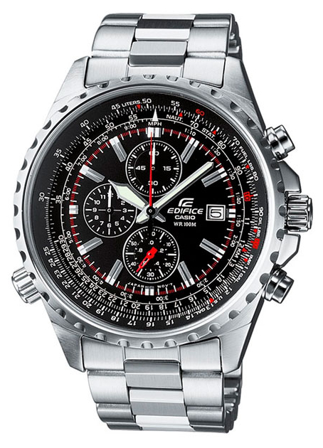 Casio Edifice EF-527D-1A Casio Edifice EF-527D-1AНаручные часы<br>Японские часы Casio Edifice EF-527D-1A<br><br>Пол: Мужские<br>Страна-производитель: Япония<br>Механизм: Кварцевый<br>Материал корпуса: Сталь<br>Материал ремня/браслета: Сталь<br>Водозащита, диапазон: None<br>Стекло: Минеральное<br>Толщина корпуса: 11,4 мм<br>Стиль: None