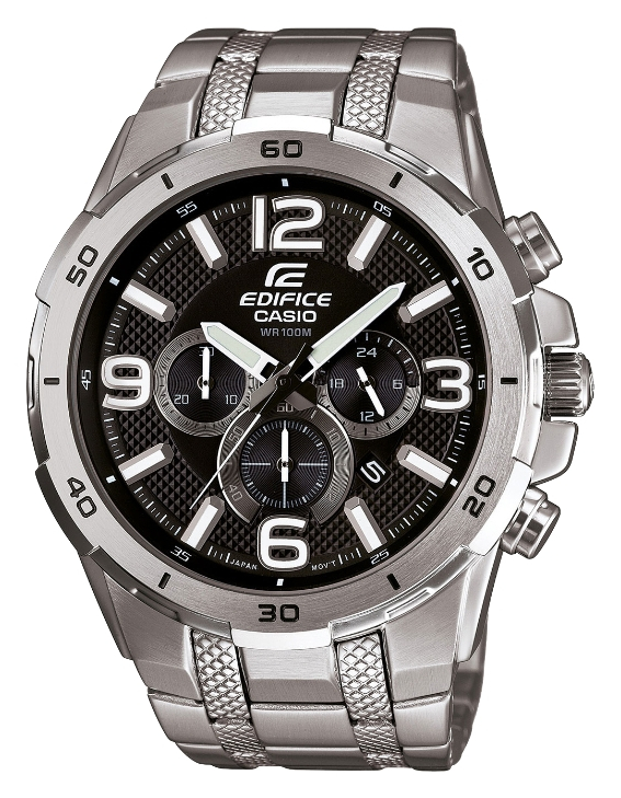 Casio Edifice EFR-538D-1A Casio Edifice EFR-538D-1AНаручные часы<br>Японские часы Casio Edifice EFR-538D-1A<br><br>Пол: Мужские<br>Страна-производитель: Япония<br>Механизм: Кварцевый<br>Материал корпуса: Сталь<br>Материал ремня/браслета: Сталь<br>Водозащита, диапазон: None<br>Стекло: Минеральное<br>Толщина корпуса: 12.7 мм<br>Стиль: None