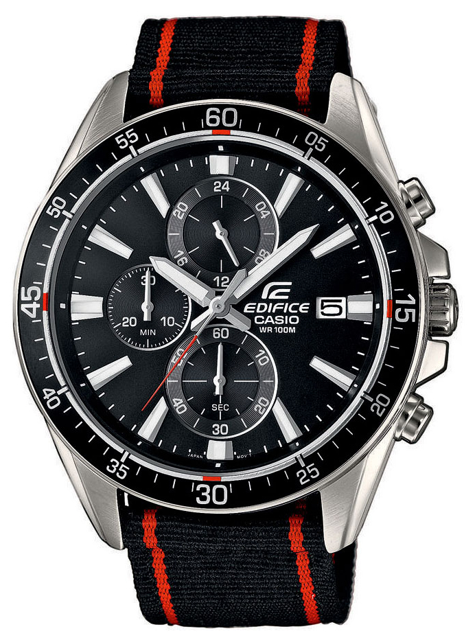 Casio Edifice EFR-546C-1A Casio Edifice EFR-546C-1AНаручные часы<br>Японские часы Casio Edifice EFR-546C-1A<br><br>Пол: Мужские<br>Страна-производитель: Япония<br>Механизм: Кварцевый<br>Материал корпуса: Сталь<br>Материал ремня/браслета: Текстиль<br>Водозащита, диапазон: None<br>Стекло: Минеральное<br>Толщина корпуса: 11.8 мм<br>Стиль: None