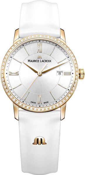 Maurice Lacroix Eliros EL1094-PVPD1-112-1 Maurice Lacroix Eliros EL1094-PVPD1-112-1Наручные часы<br>Швейцарские часы Maurice Lacroix Eliros EL1094-PVPD1-112-1<br><br>Пол: Женские<br>Страна-производитель: Швейцария<br>Механизм: Кварцевый<br>Материал корпуса: Сталь<br>Материал ремня/браслета: Кожа+текстиль<br>Водозащита, диапазон: None<br>Стекло: Сапфировое<br>Толщина корпуса: None<br>Стиль: None