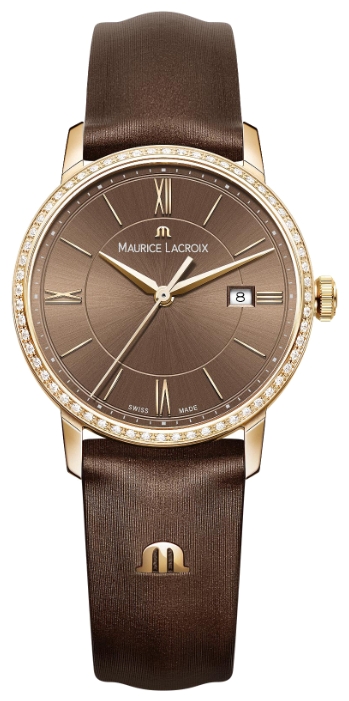 Maurice Lacroix Eliros EL1094-PVPD1-710-1 Maurice Lacroix Eliros EL1094-PVPD1-710-1Наручные часы<br>Швейцарские часы Maurice Lacroix Eliros EL1094-PVPD1-710-1<br><br>Пол: Женские<br>Страна-производитель: Швейцария<br>Механизм: Кварцевый<br>Материал корпуса: Сталь<br>Материал ремня/браслета: Кожа<br>Водозащита, диапазон: None<br>Стекло: Сапфировое<br>Толщина корпуса: None<br>Стиль: None
