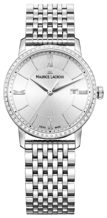 Maurice Lacroix Eliros EL1094-SD502-110-1 Maurice Lacroix Eliros EL1094-SD502-110-1Наручные часы<br>Швейцарские часы Maurice Lacroix Eliros EL1094-SD502-110-1<br><br>Пол: Женские<br>Страна-производитель: Швейцария<br>Механизм: Кварцевый<br>Материал корпуса: Сталь<br>Материал ремня/браслета: Сталь<br>Водозащита, диапазон: None<br>Стекло: Сапфировое<br>Толщина корпуса: None<br>Стиль: None