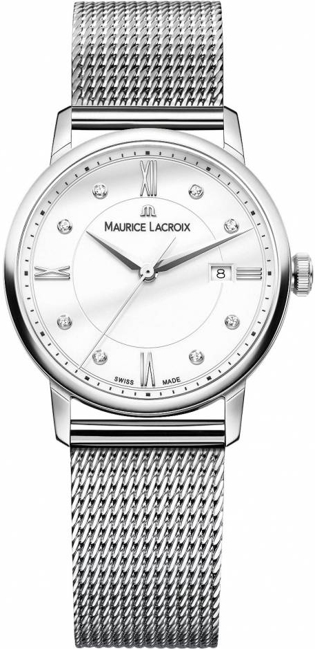 Maurice Lacroix Eliros EL1094-SS002-150-2 Maurice Lacroix Eliros EL1094-SS002-150-2Наручные часы<br>Швейцарские часы Maurice Lacroix Eliros EL1094-SS002-150-2<br><br>Пол: Женские<br>Страна-производитель: Швейцария<br>Механизм: Кварцевый<br>Материал корпуса: Сталь<br>Материал ремня/браслета: Сталь<br>Водозащита, диапазон: None<br>Стекло: Сапфировое<br>Толщина корпуса: None<br>Стиль: None